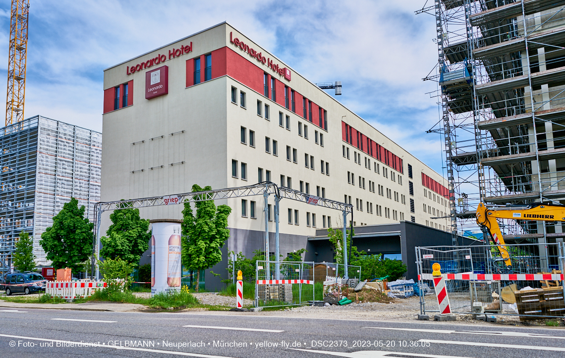 20.05.2023 - REVO Boardinghaus und Hochgarage in Neuperlach